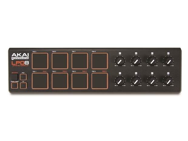 Akai Professional : LPD8: 8 Pad Portable Controller