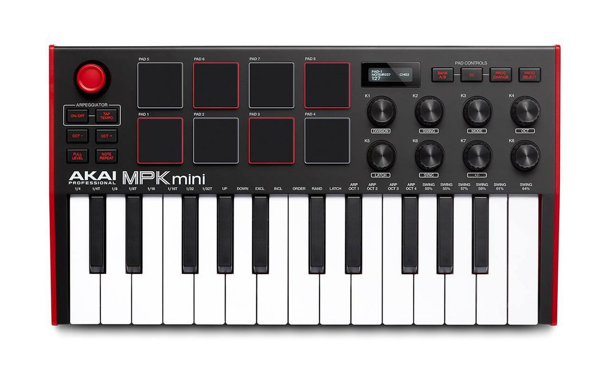 MPK Mini 3 AKAI Portable USB Midi Controler