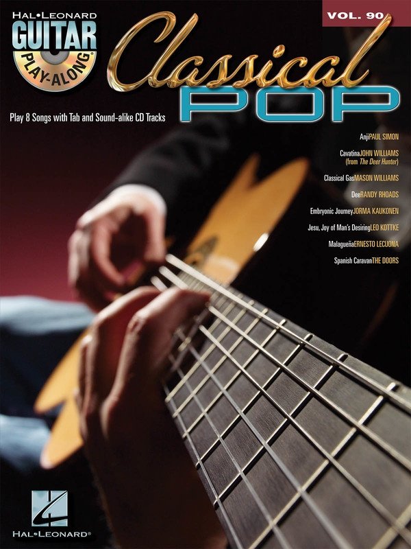 Classical Pop Guitar Play Along Bk/Cd V90 (Hal Leonard)