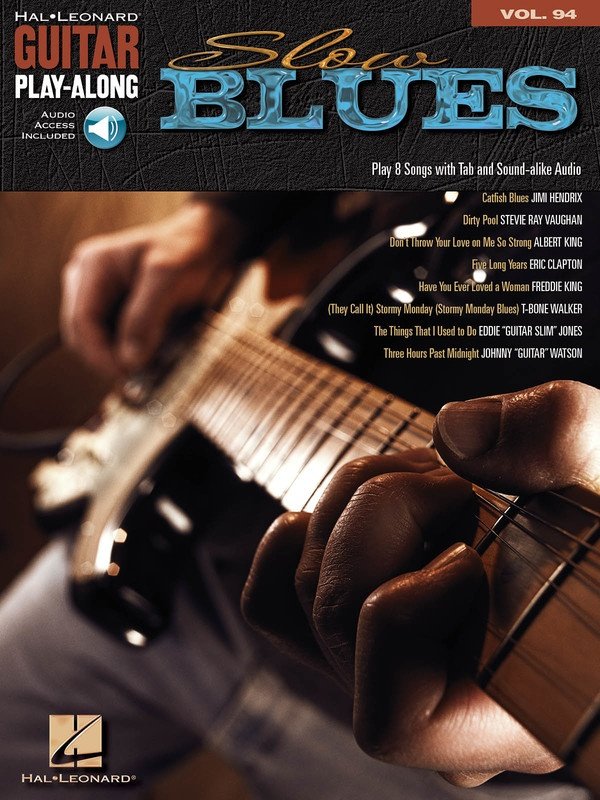 Guitar Play-Along Vol. 94: Slow Blues — TAB Book/Online Audio (Hal Leonard)