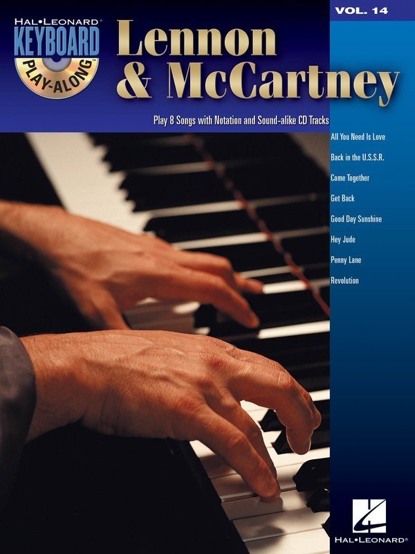 Lennon & McCartney — Keyboard Play-Along Vol. 14, Book/Online Audio (Hal Leonard)