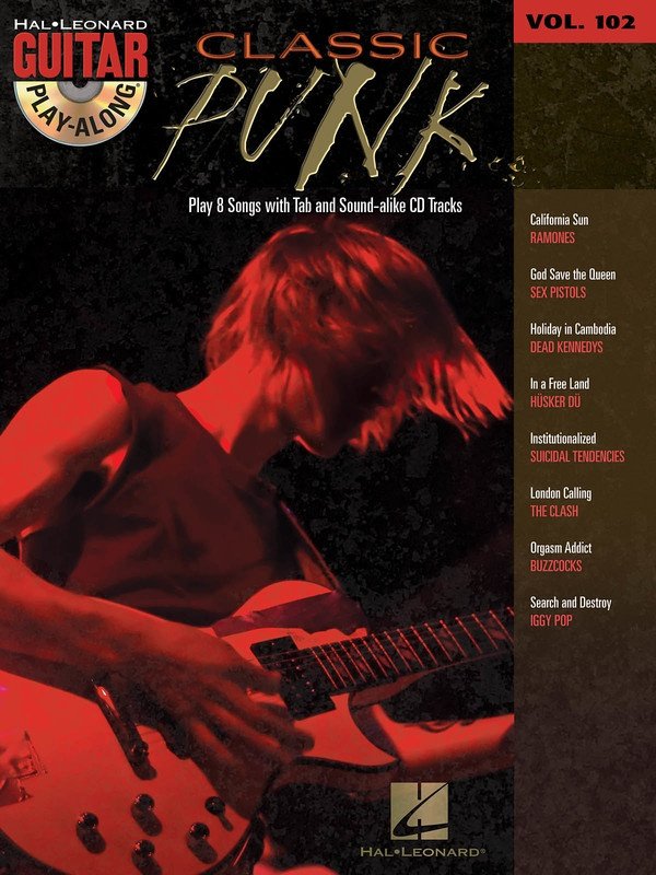 Classic Punk — Guitar Play-Along Vol. 102, Book/Online Audio (Hal Leonard)