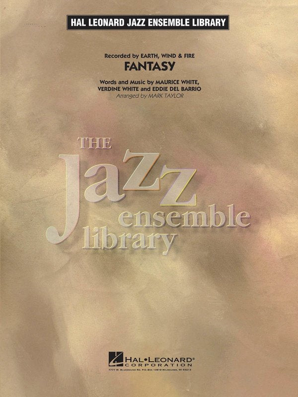 Fantasy Jazz Ensemble Score and Parts by Hal Leonard