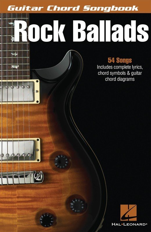 Rock Ballads Guitar Chord Songbook (Hal Leonard)