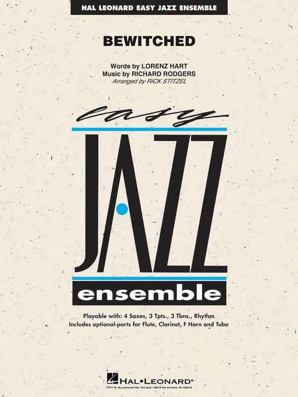 Bewitched — Jazz Ensemble Grade 2 Score & Parts (Hal Leonard Easy Jazz Ensemble Series)