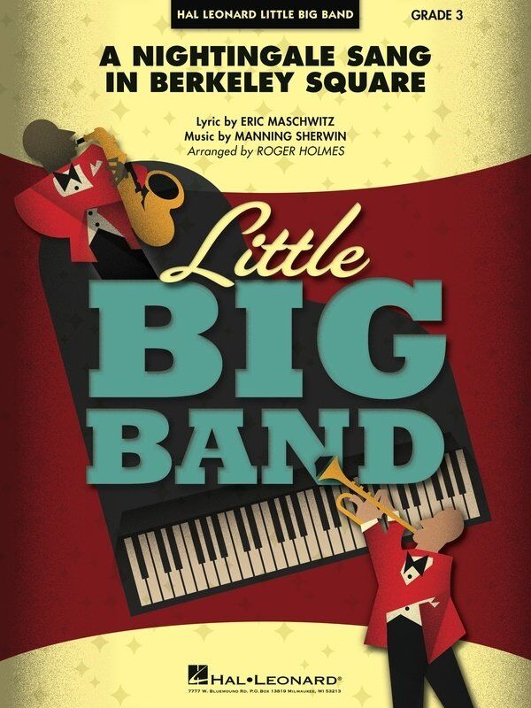 A Nightingale Sang in Berkeley Square - Little Big Band Series LBBJE2 SC/PTS