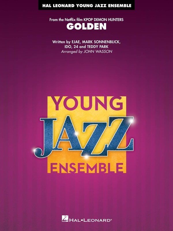 Golden Jazz Ensemble JE3 SC/PTS from Kpop Demon Hunters by John Wasson - Hal Leonard