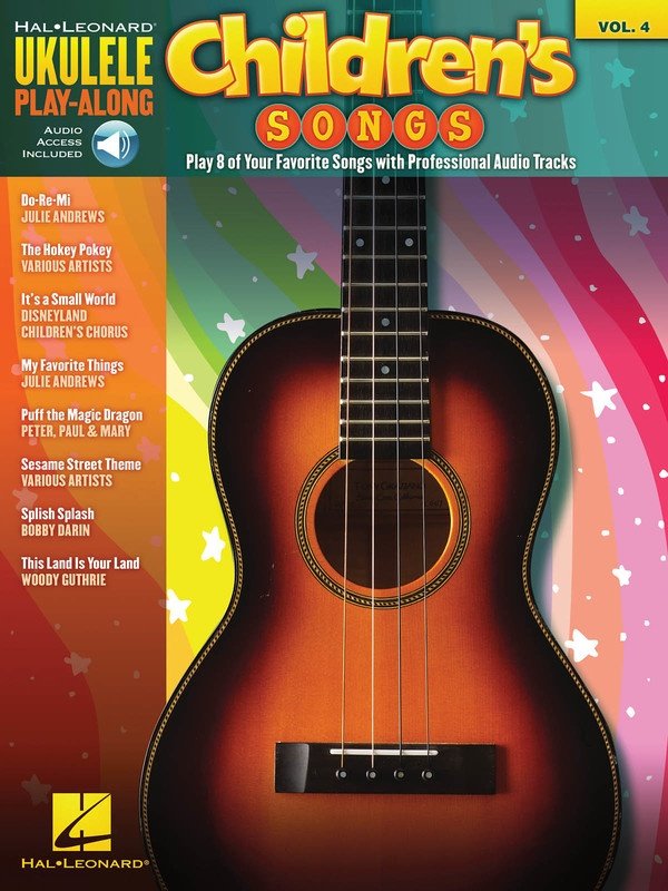 Children's Songs — Ukulele Play-Along Vol. 4 Book/Online Audio (Hal Leonard)