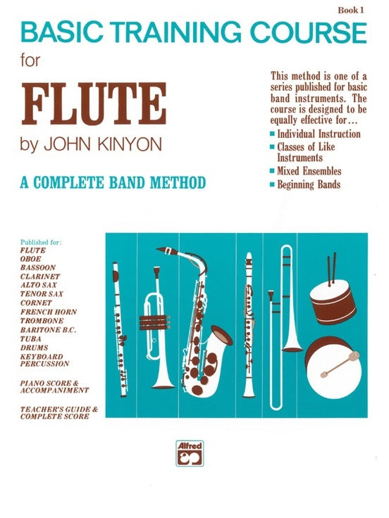 Basic Training Course Book 1 for Flute