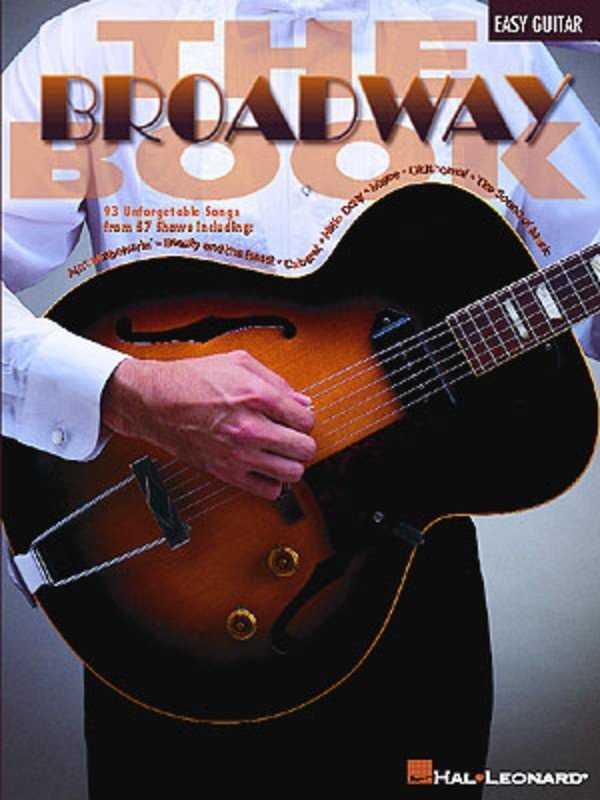 Broadway: The Book — Easy Guitar (Hal Leonard)