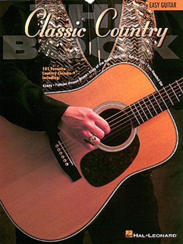 Classic Country: The Book — Easy Guitar (Hal Leonard)
