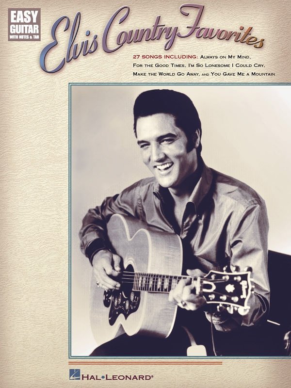 Elvis Country Favorites — Easy Guitar with Notes & TAB (Hal Leonard)