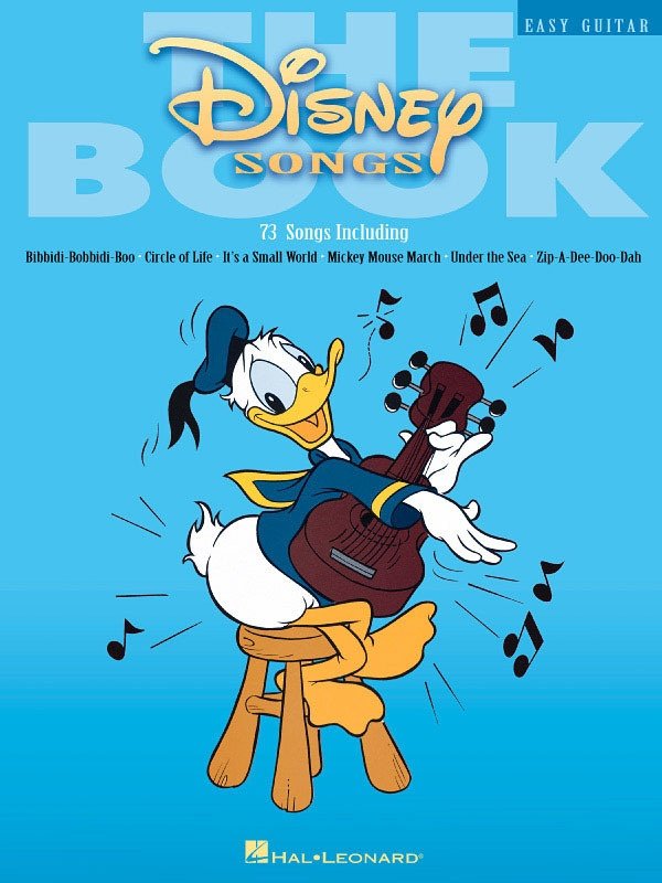 Disney Songs: The Book — Easy Guitar (Hal Leonard)