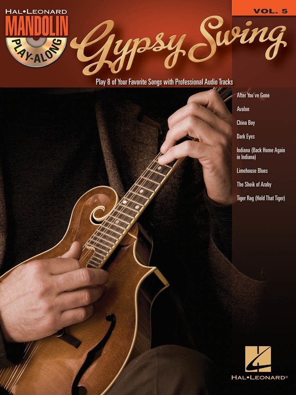 Gypsy Swing — Mandolin Play-Along Vol. 5, Book/CD (Hal Leonard)