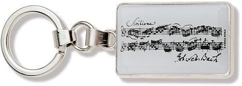 Bach Manuscript Keyring