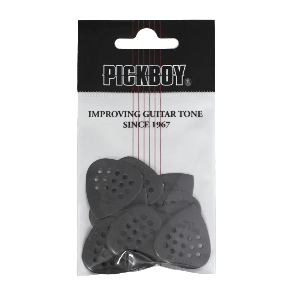 Pickboy Guitar Pick - Pos A Grip Carbon-Nylon .70 (12 Pack) — view 2