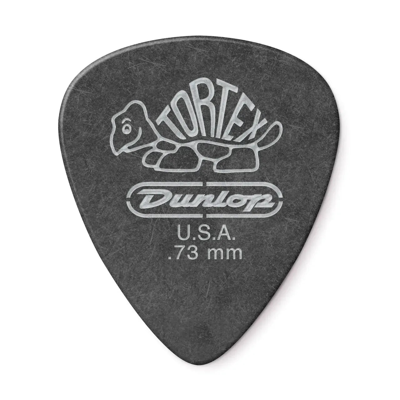 JIM DUNLOP 0.73MM TORTEX BLACK GOLD PICK (Single)