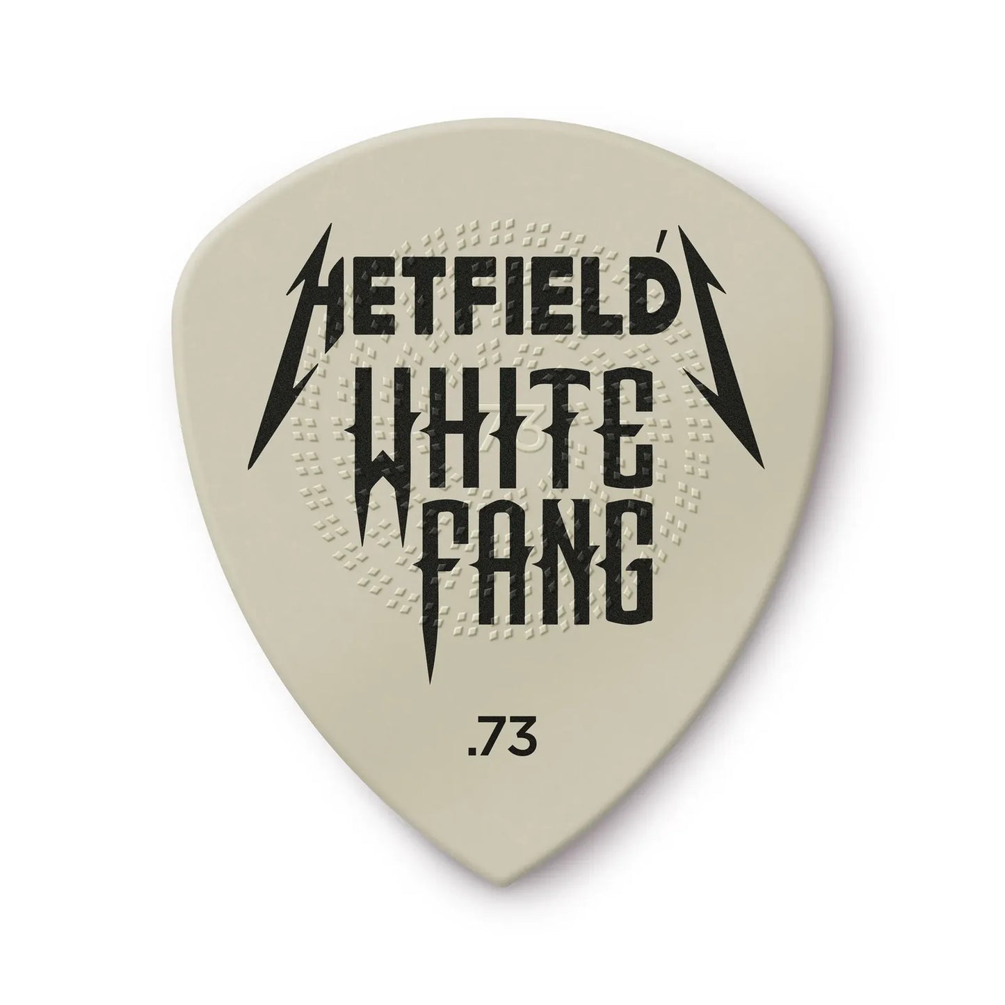 Jim Dunlop James Hetfield White Fang Custom Flow Pick .73mm (Single)