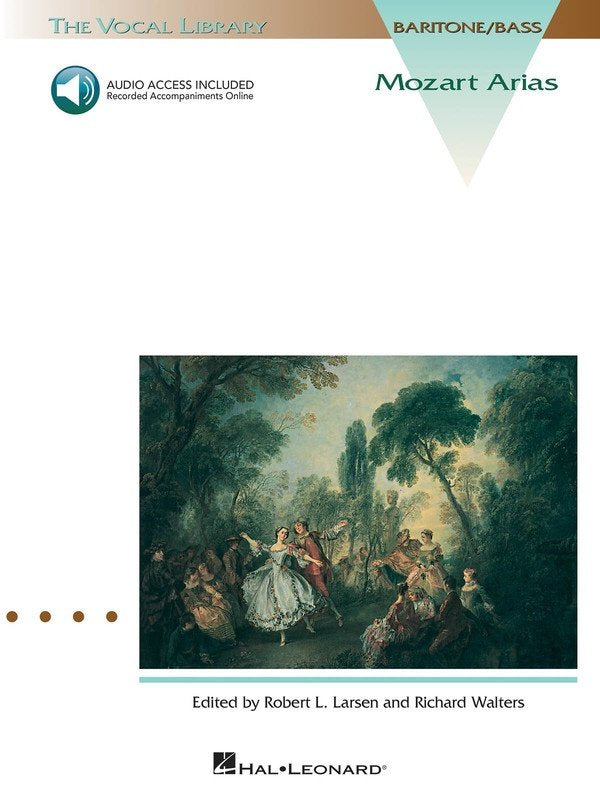 Mozart Arias for Baritone/Bass — Book/Online Audio (Hal Leonard Vocal Library)