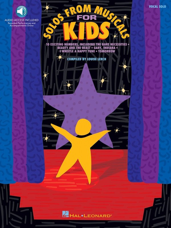 Solos from Musicals for Kids — Book/Online Audio (Hal Leonard)