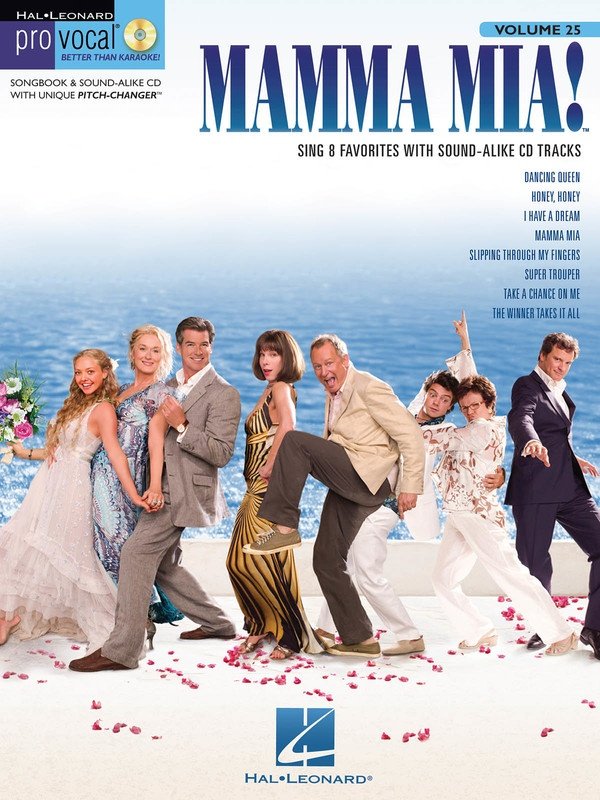 Mamma Mia! — Pro Vocal Women's Edition Vol. 25, Book/CD (Hal Leonard, Pro Vocal)