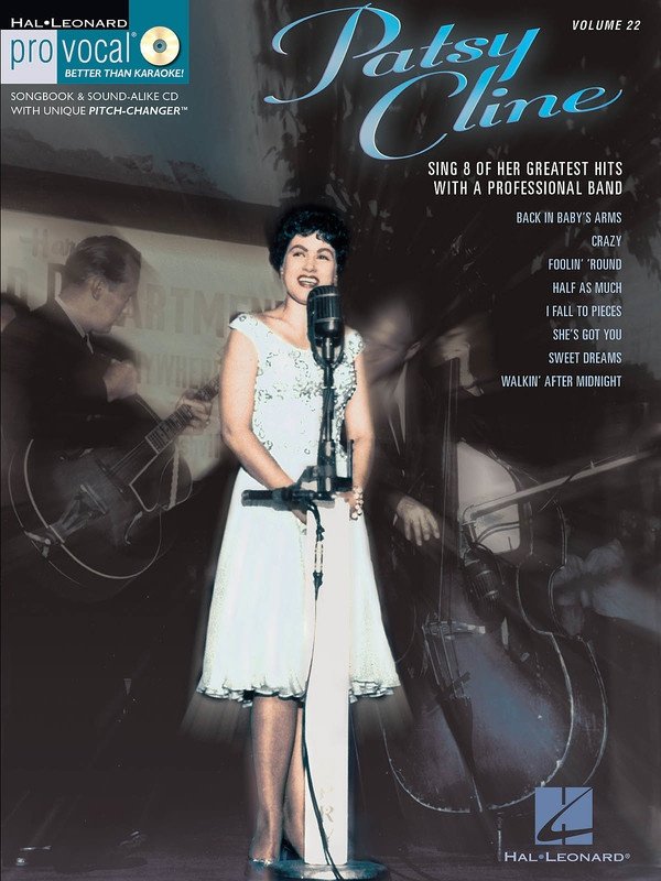 Patsy Cline — Pro Vocal Women's Vol. 22, Book/CD (Hal Leonard, Pro Vocal)