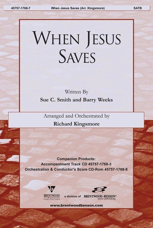 When Jesus Saves SATB