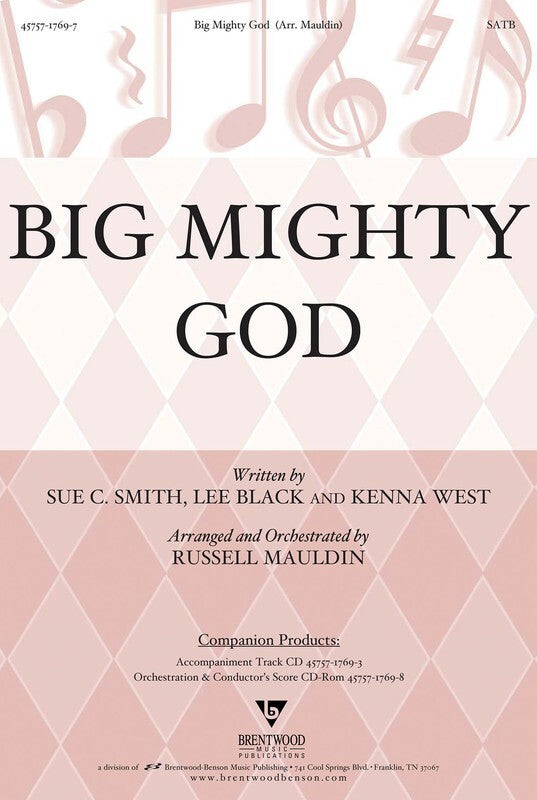 Big Mighty God SATB