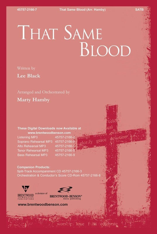 That Same Blood SATB