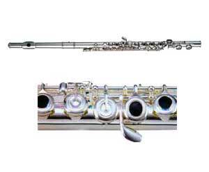 Linley Flute-Silverplated Open Hole