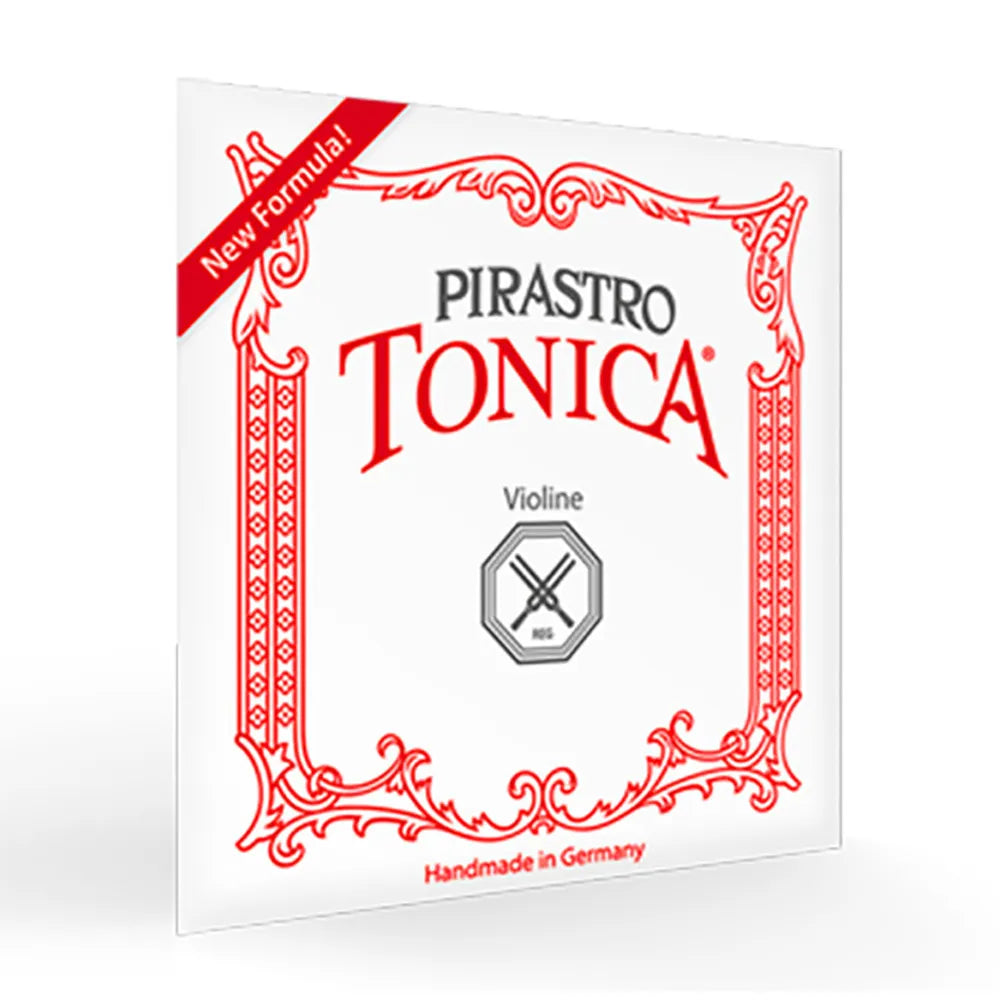 Pirastro Violin Tonica E String Ball End 3/4-1/2 Silvery Steel Mittel