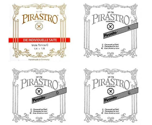 Pirastro Viola Hybrid String Set 1/4-1/8