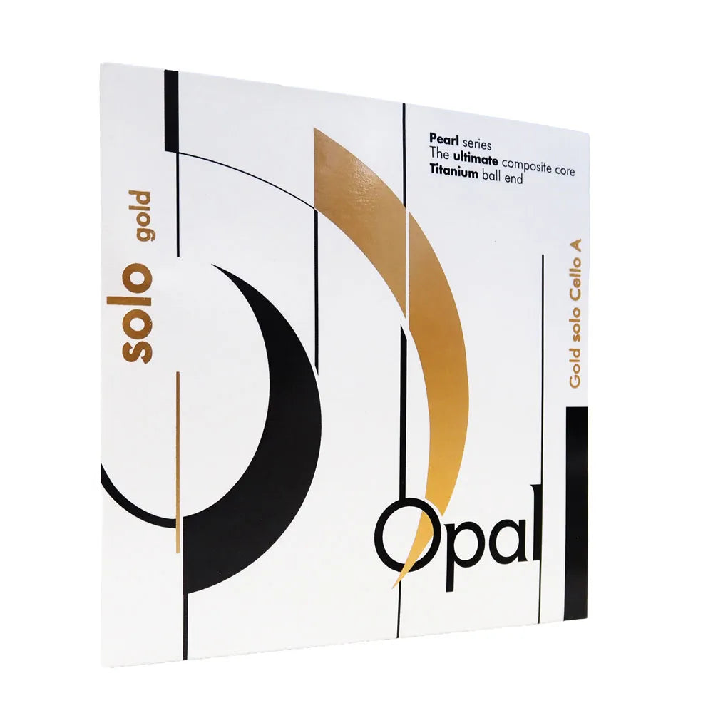 Opal Gold Soloist Cello A String - Steel Core, Stainless Steel Winding, 18kgs Tension, 69.5cm Vibrating Length