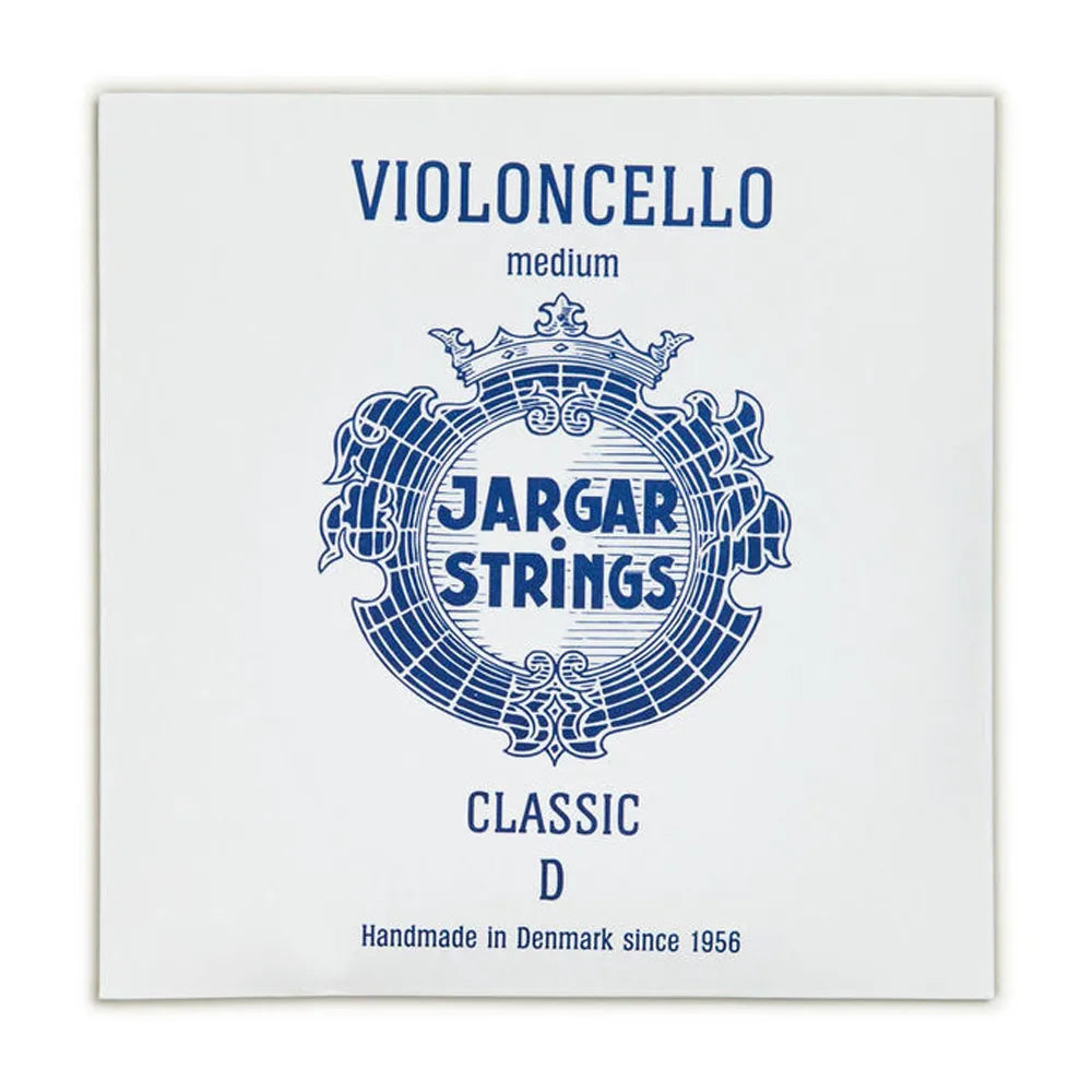 Jargar Classic Cello String D Medium Blue 4/4