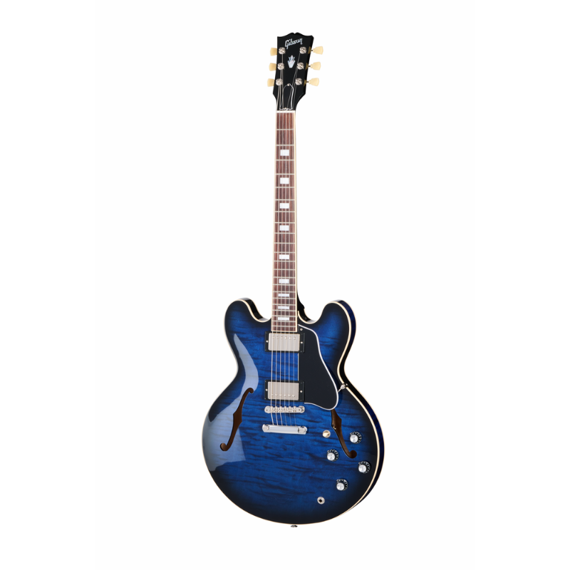 Gibson ES-335 Figured Deep Ocean Burst Electric Guitar