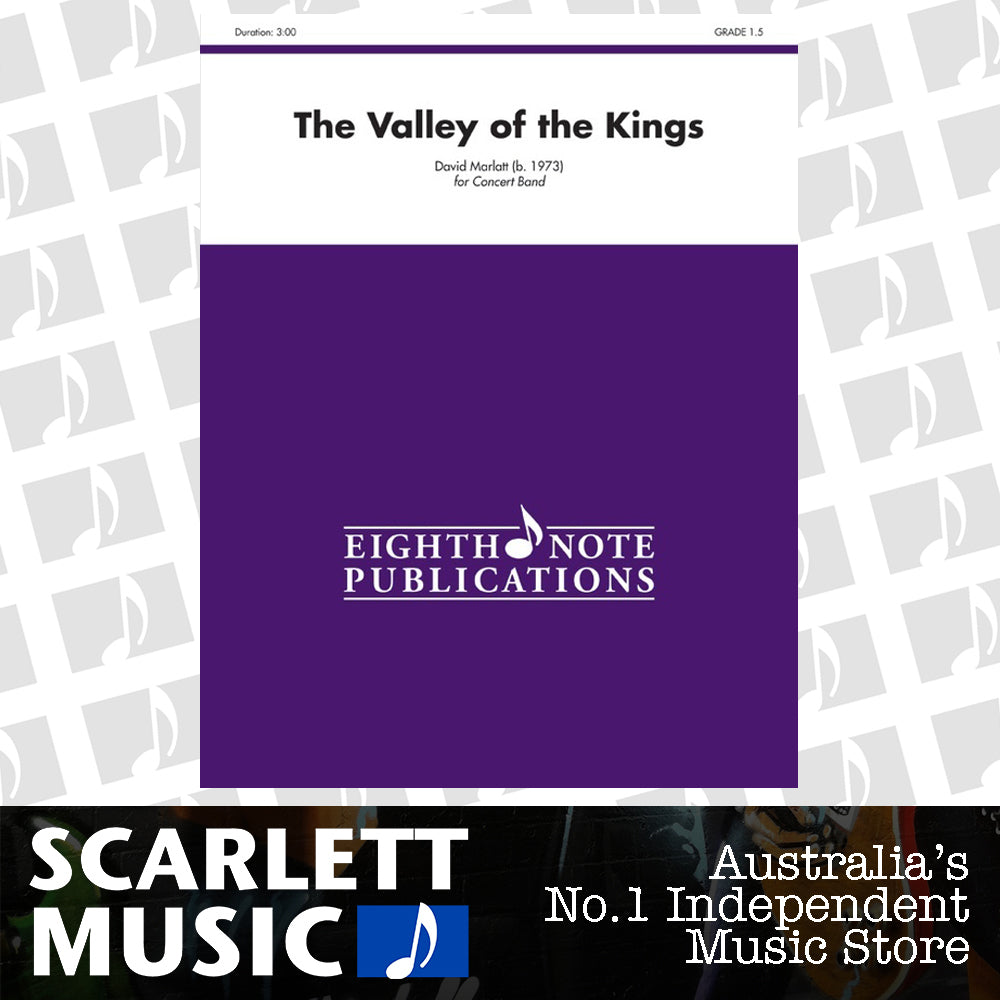 Valley of the Kings Concert Band Sheet Music Grade 1.5 — view 2