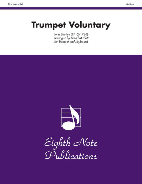 Trumpet Voluntary for Trumpet and Piano Sheet Music