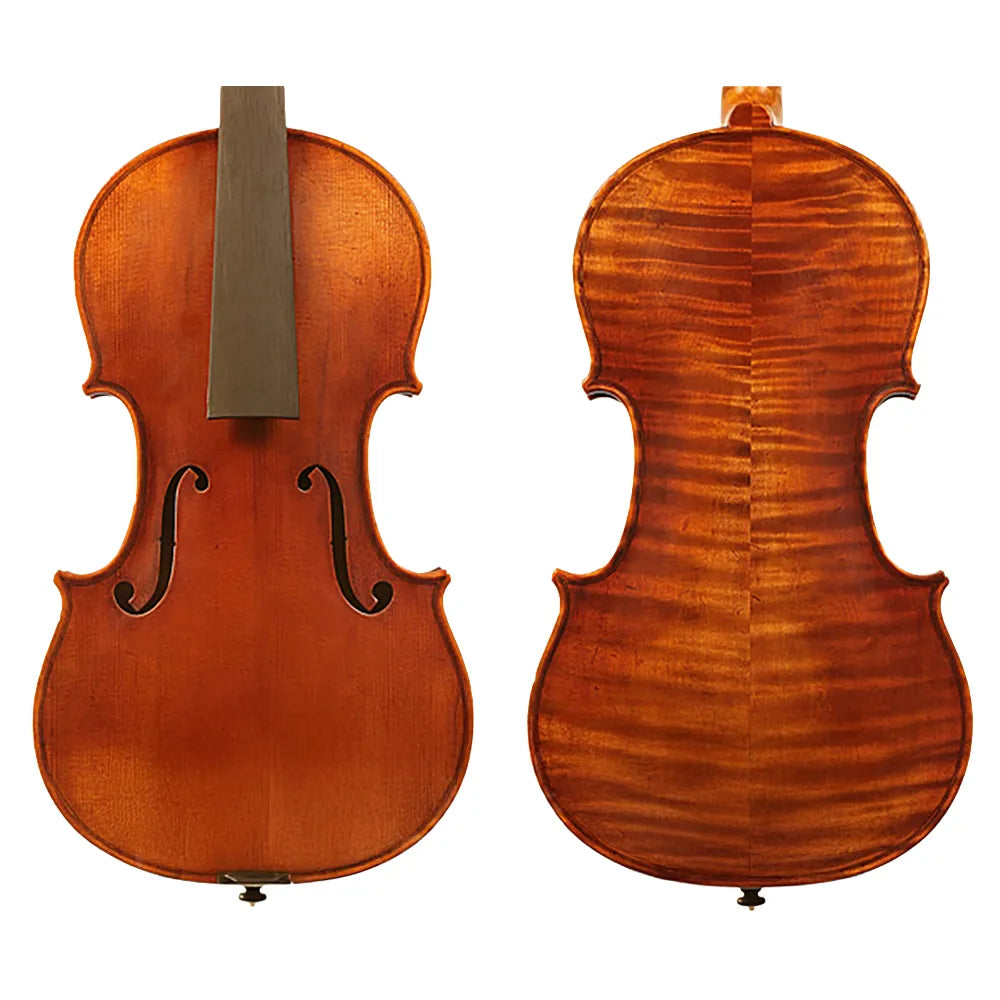 Peter Guan Violin No.7.0 Soil - Crafted by Award-Winning Luthiers, Includes Pegs and Chinrest