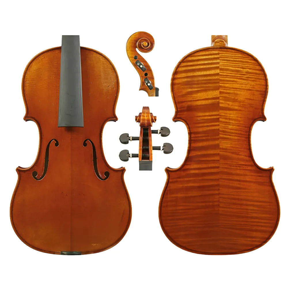 Peter Guan Violin No.8.0-1716 Messiah Instrument Only with Pegs and Chinrest