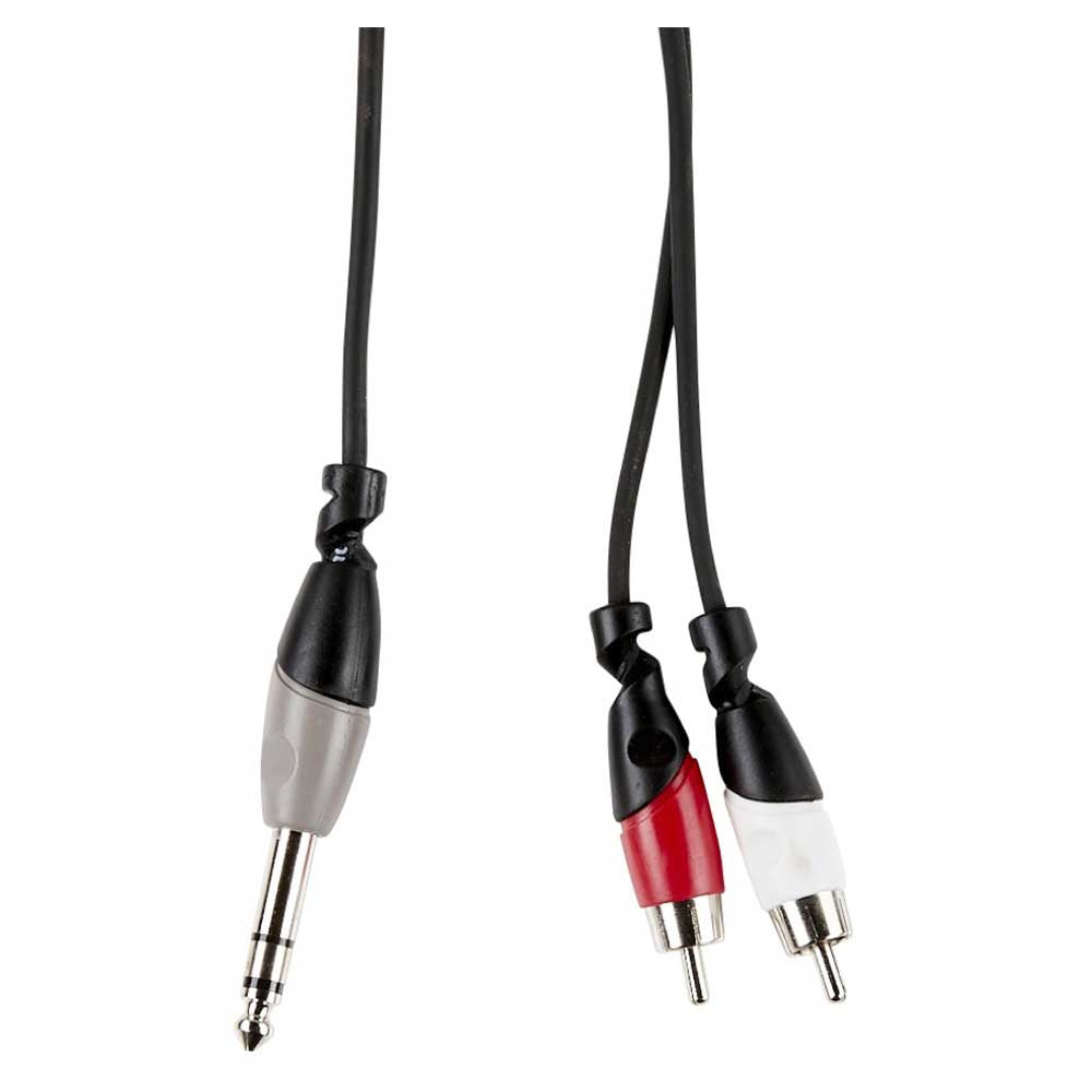 Armour RCA26S 1/4" Stereo To 2 x Rca Cable