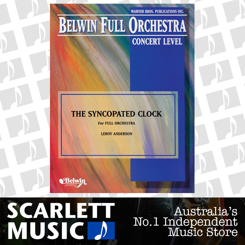 The Syncopated Clock Full Orchestra Sheet Music Gr 3.5 — view 2