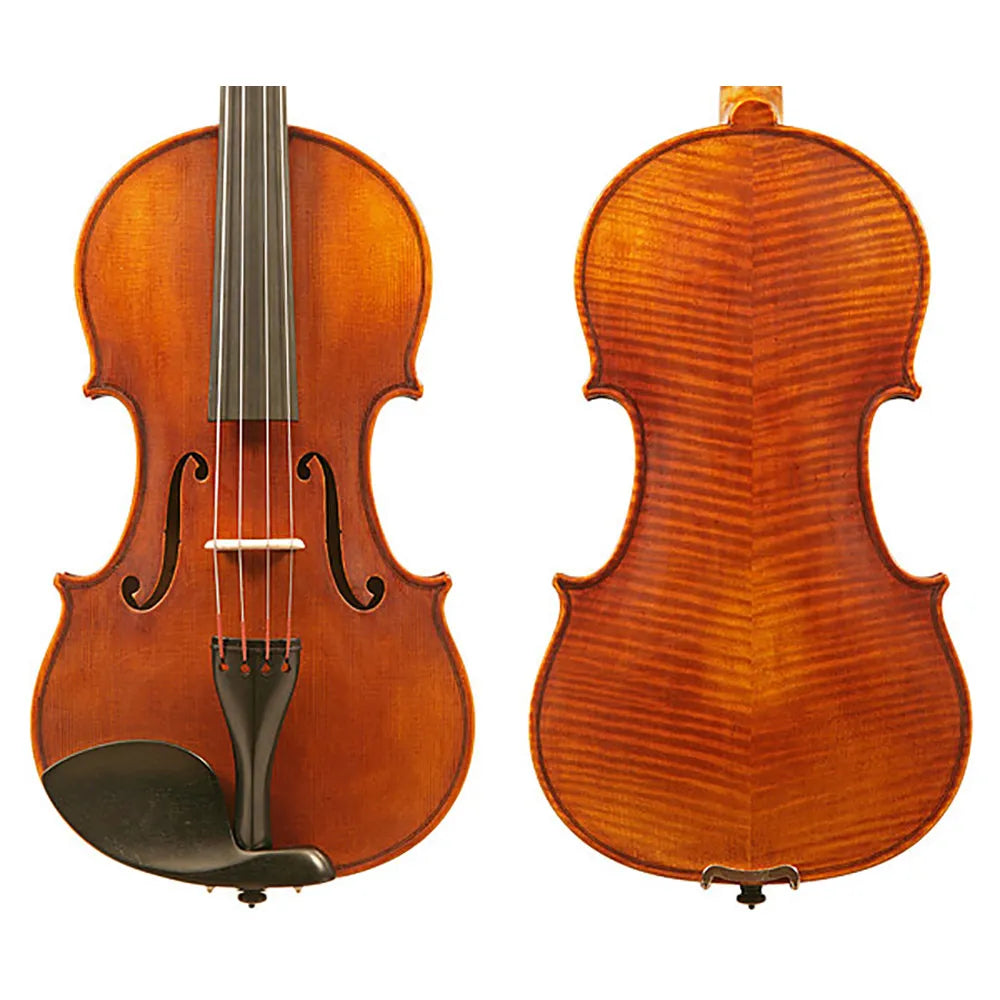 Raggetti Master Violin 1743 Paganini Cannon 6.2, Solid Spruce Top, Solid Maple Back, Ebony Pegs & Fingerboard, Highly Flamed, Oil Varnish
