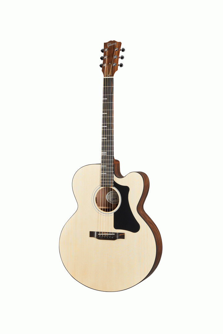 Gibson G-200 EC Acoustic Guitar Natural w/ Pickup & Cutaway & Gig Bag