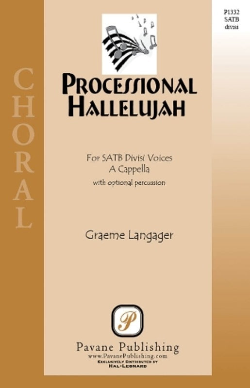 Processional Hallelujah Satb Divisi A Cappella (Pod) Octavo