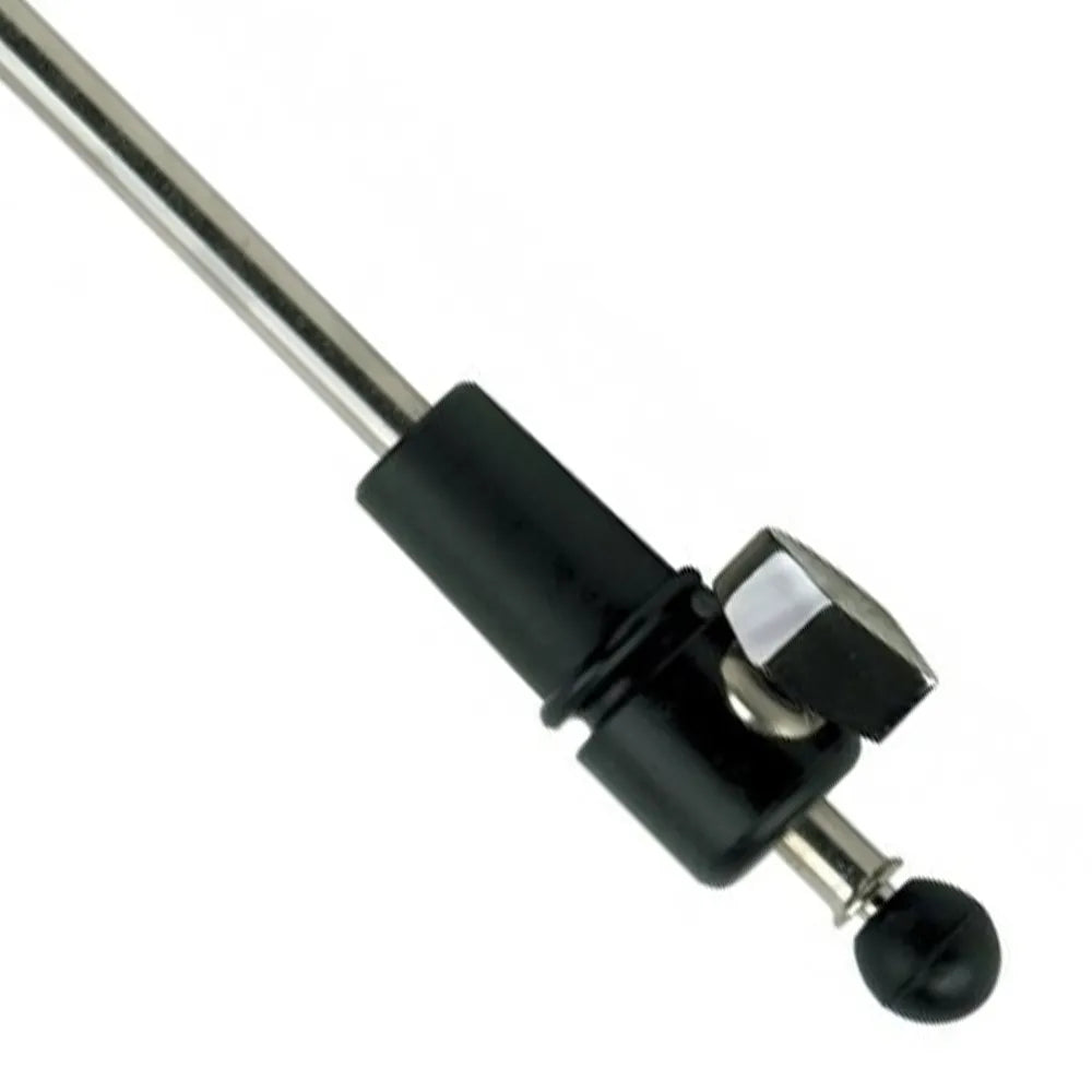 Weidler Cello Endpin 52cm with ABS Plug, Steel Tube, Rubber Tip, Made in Germany