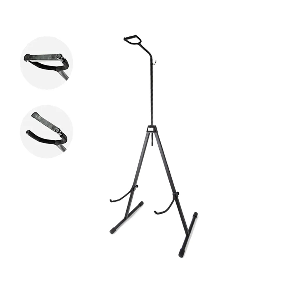 FPS Deluxe Cello/Bass Stand - Heavy Duty with Adjustable Support and Lockable Neck Restraint