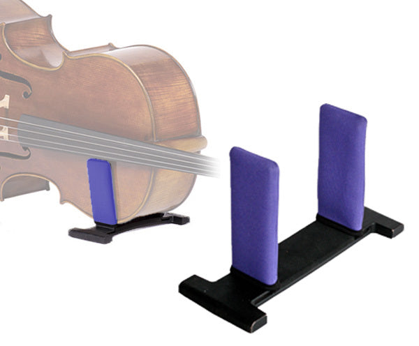 celloGard Model One Security Stand - fitted with Purple sleeves