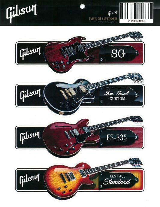 Gibson Sticker Pack
