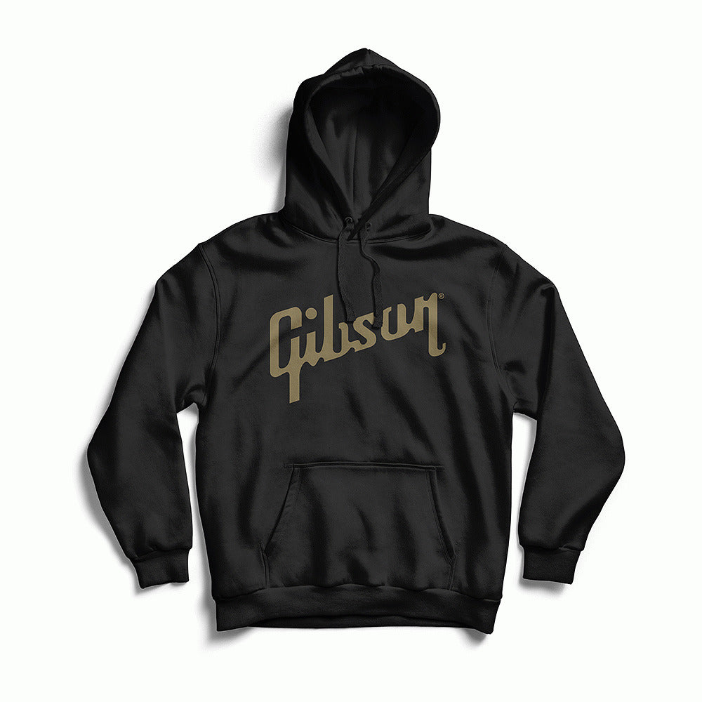 Gibson Logo Hoodie (Black) X Small