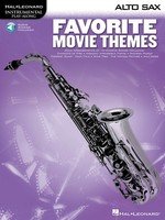 Favorite Movie Themes for Alto Saxophone — Book/Online Audio (Hal Leonard)
